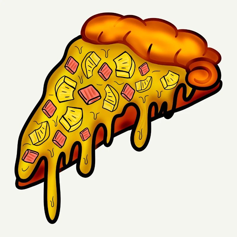 Hawaii Pizza - Pineapple HAM CHEESE