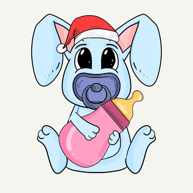 Noël Bébé Lapin