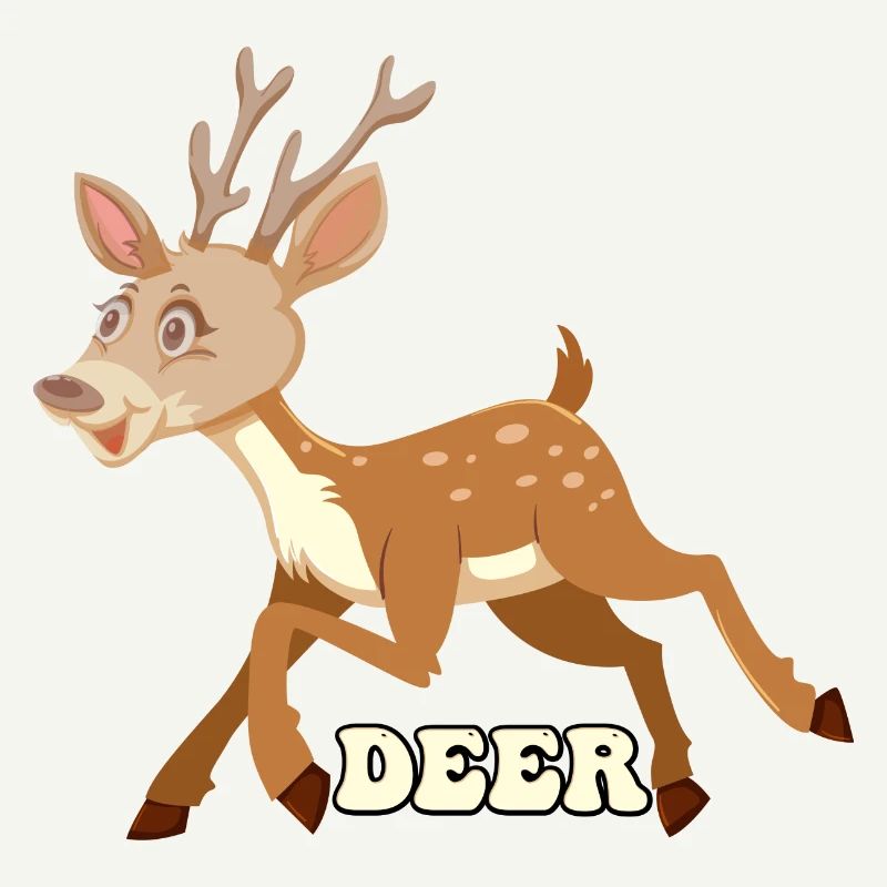 Whimsical Deer Sprint