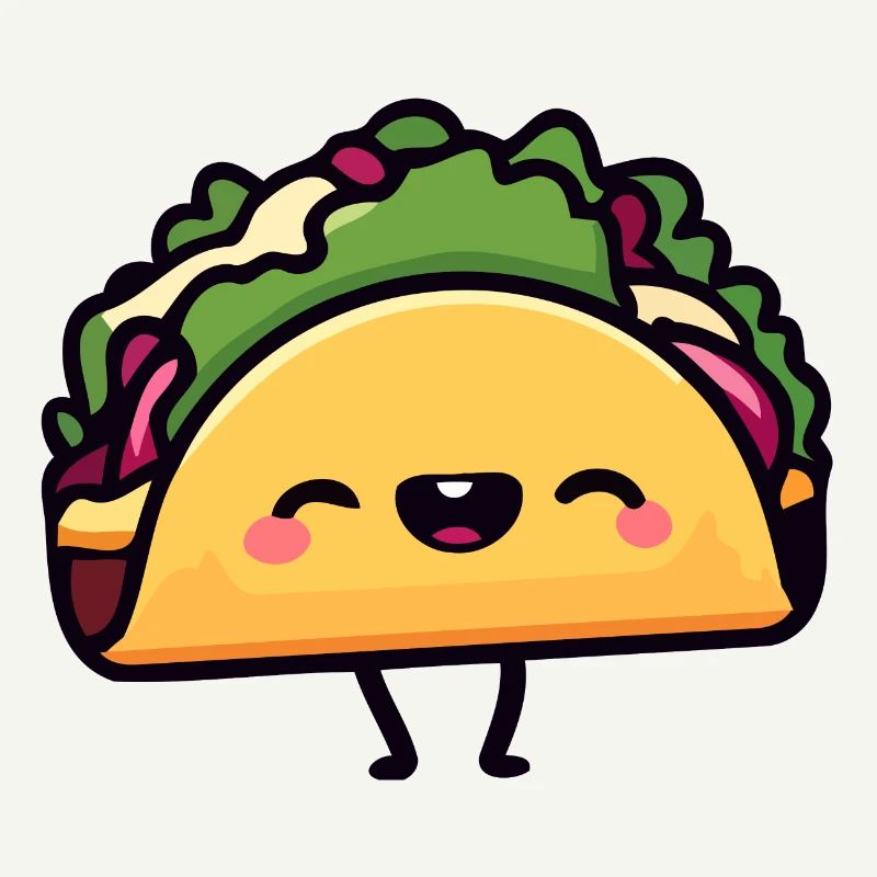 Cheerful Taco Toon