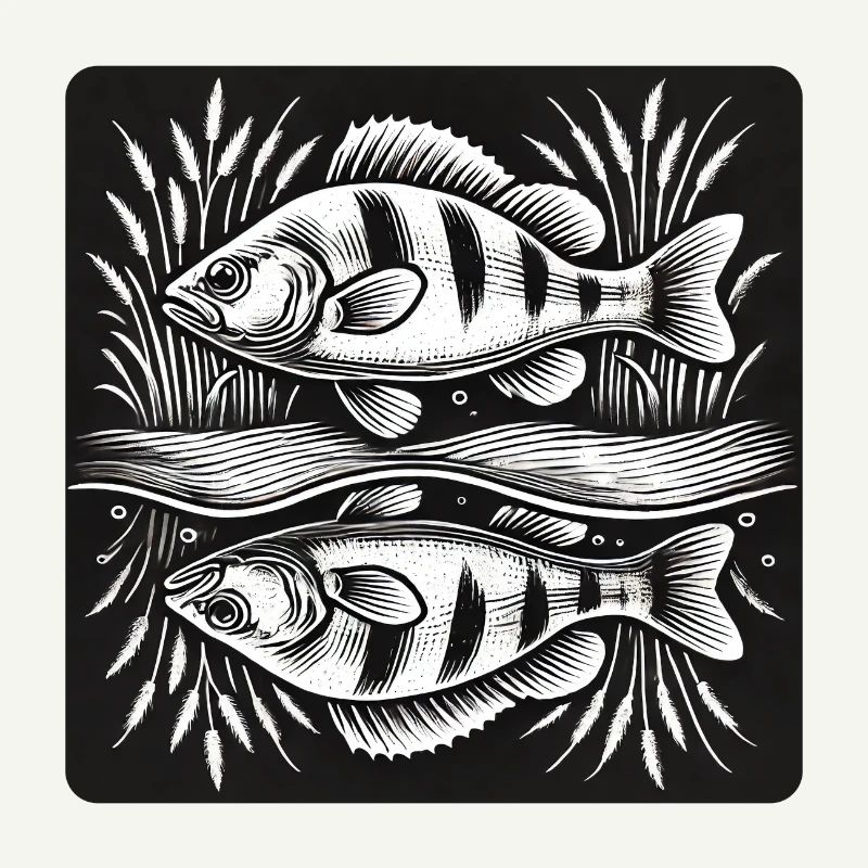 Perche, poisson, ange