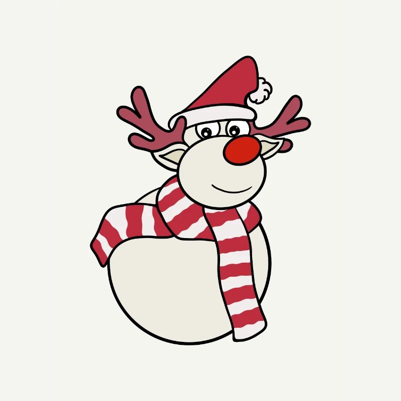 Rentier Schneemann