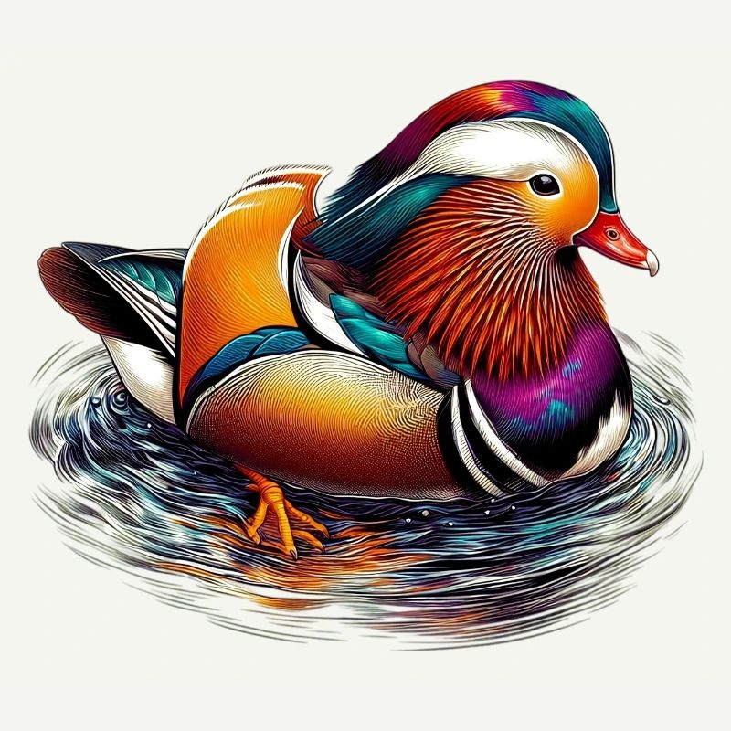Mandarin duck