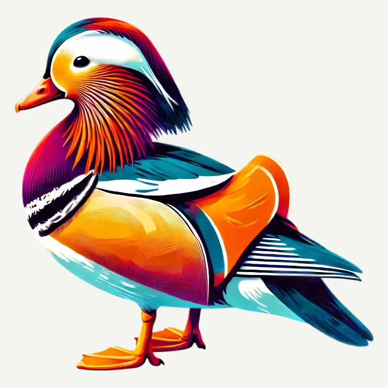 Mandarin duck