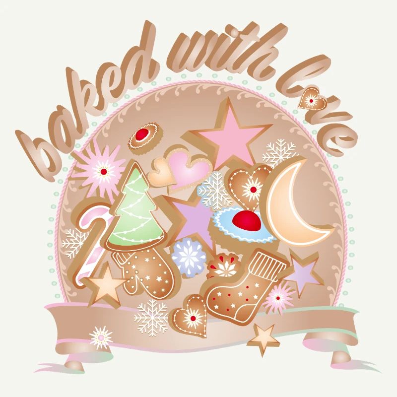 Biscuits de Noël colorés – cuits avec amour