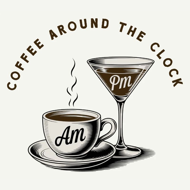 Coffee break, Coffee around the clock