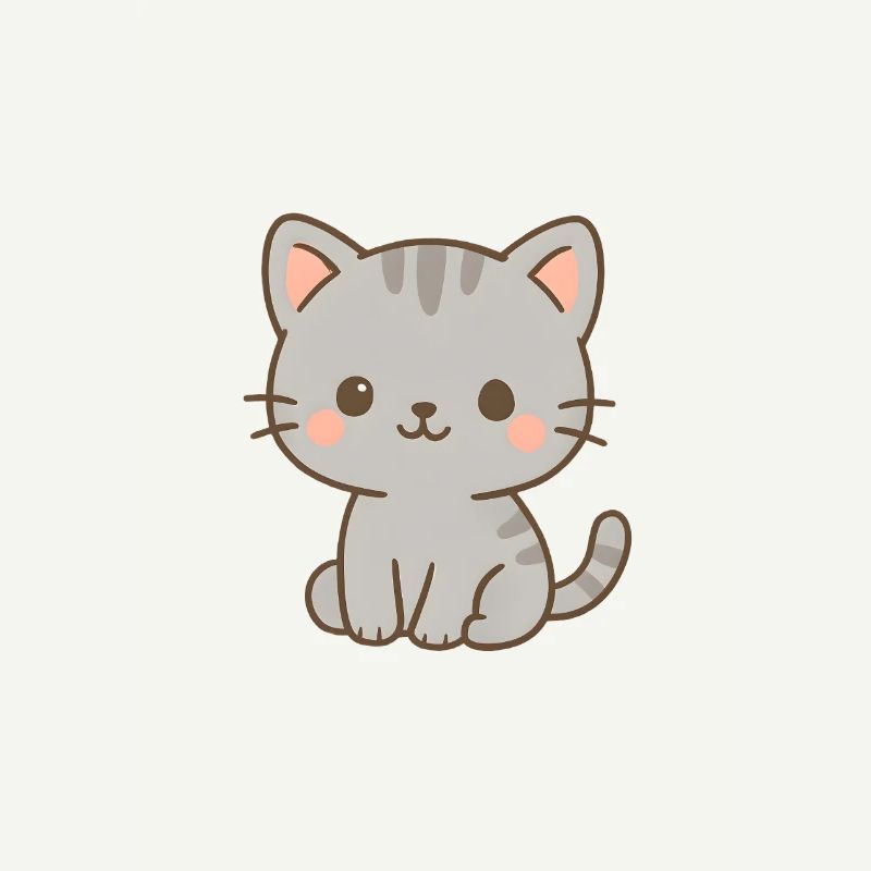 Cute Cat Electrical Pattern Design