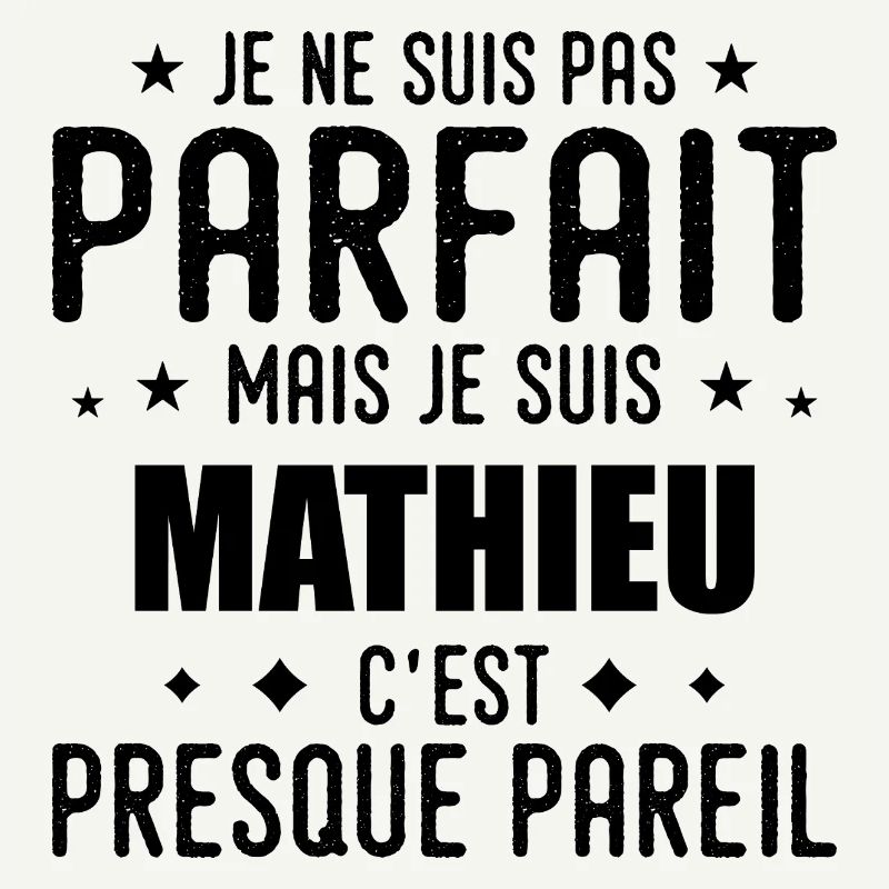 Mathieu: authentisch, unvollkommen, oben, Perfektion