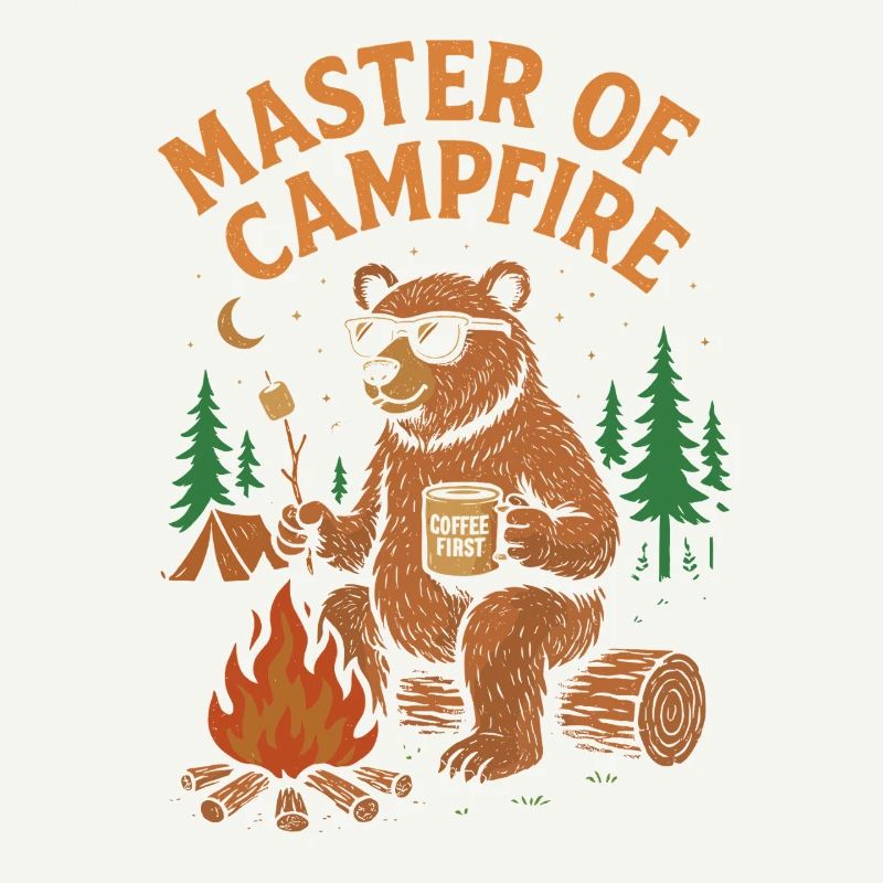 Maître du feu de camp