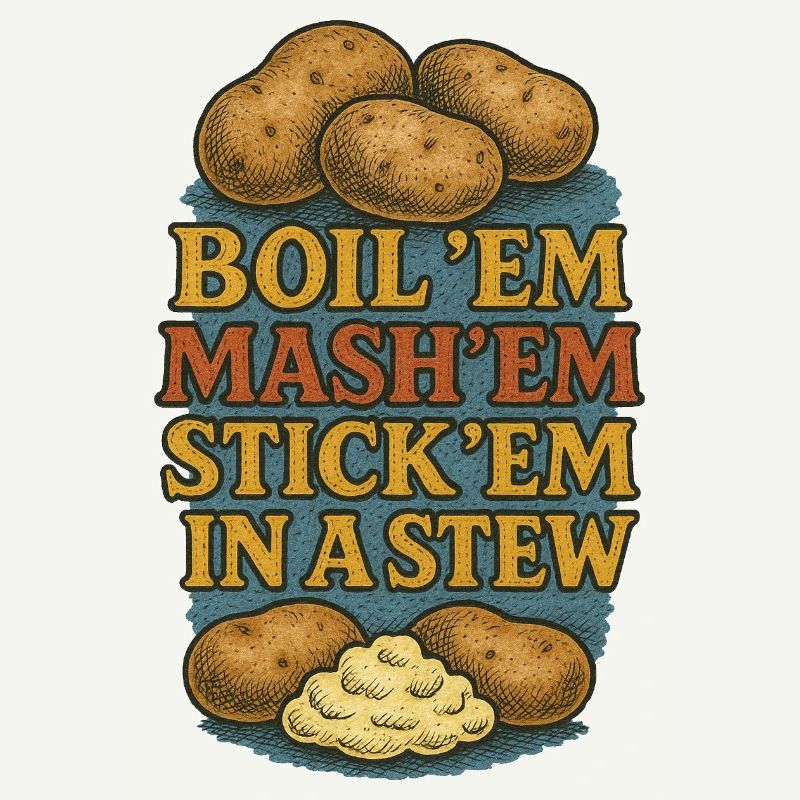Boil Em Mash Em Stew Potatoes