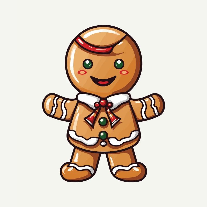 Christmas Gingerbread Baking Cookie