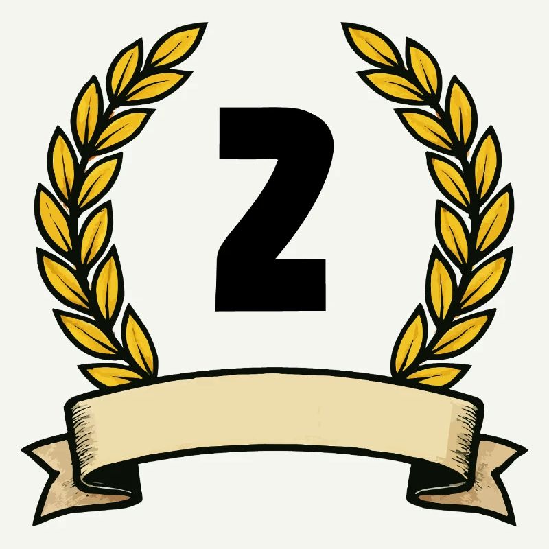 Lorbeerkranz Emblem Banner 2