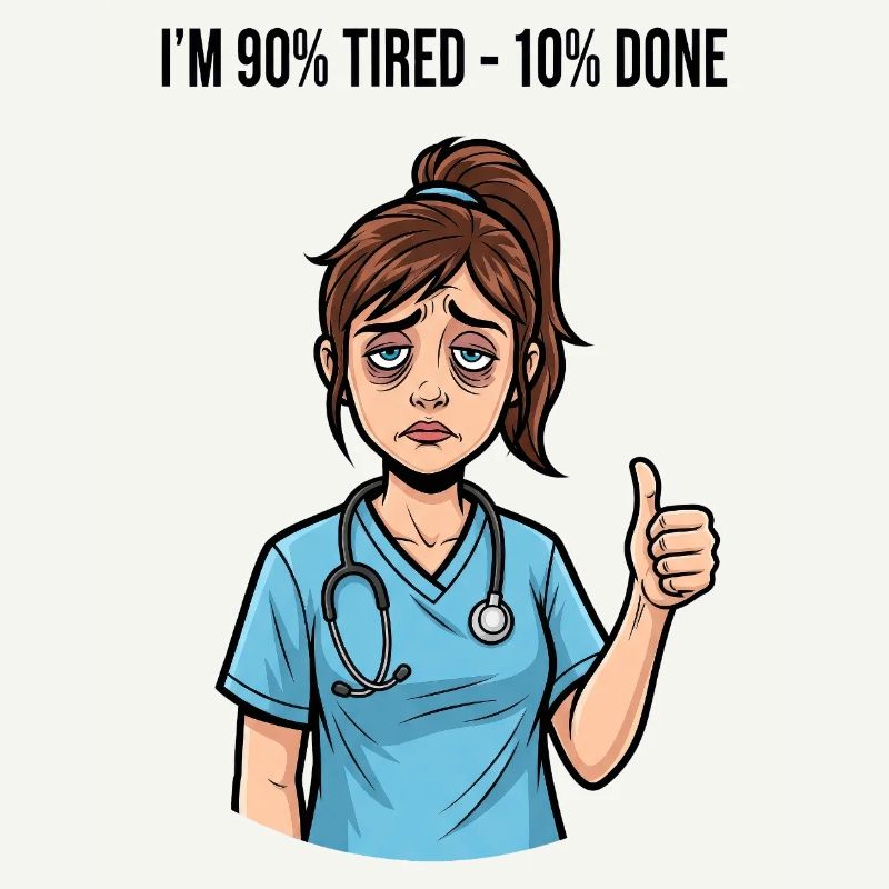 Krankenschwester Pflegerin Spruch