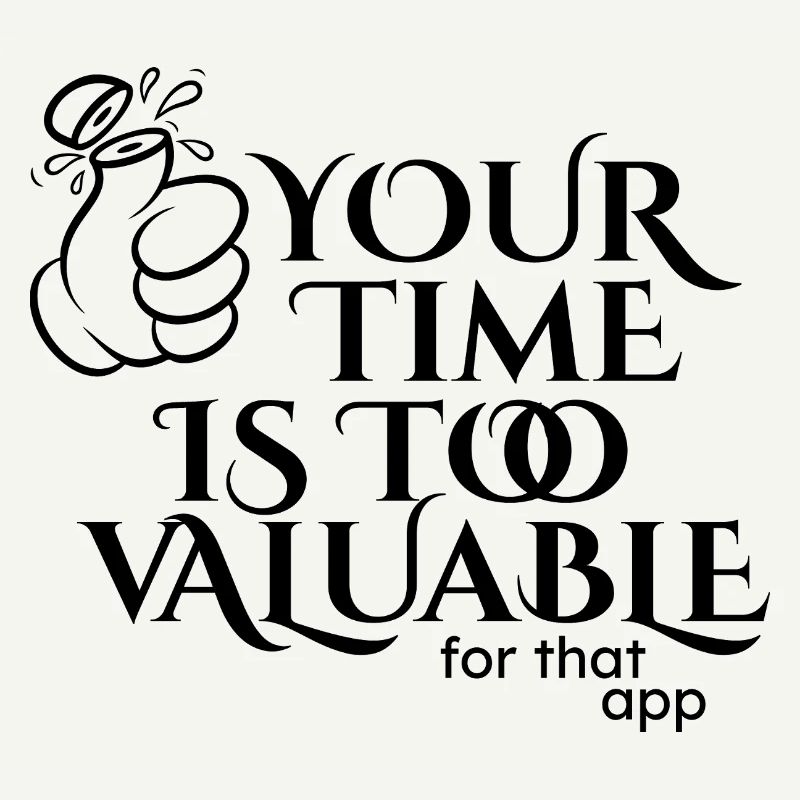 Your time is too valuable