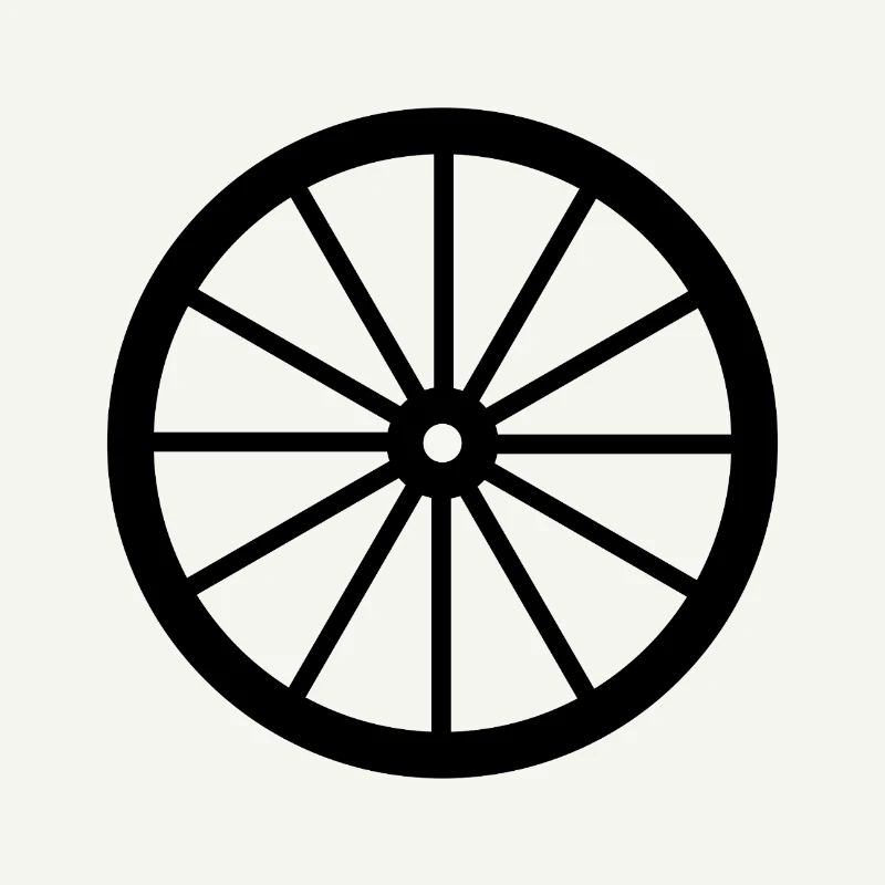 Roue de chariot