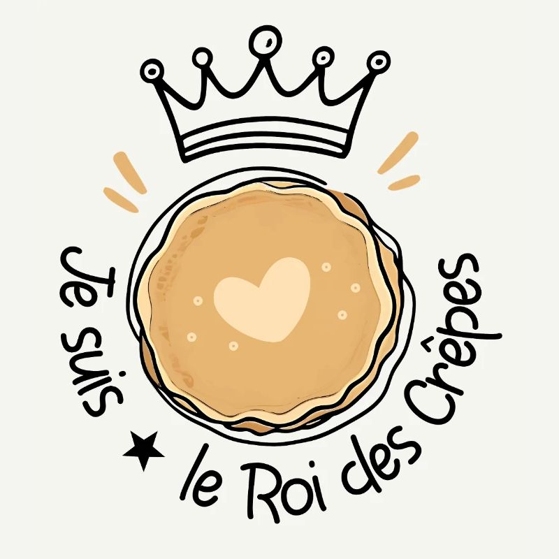 Ich bin der König der Pfannkuchen, bester Koch!
