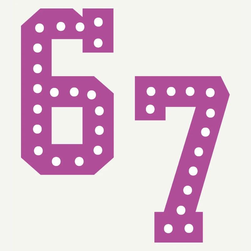 6 7 – Un design de texte minimaliste tendance,