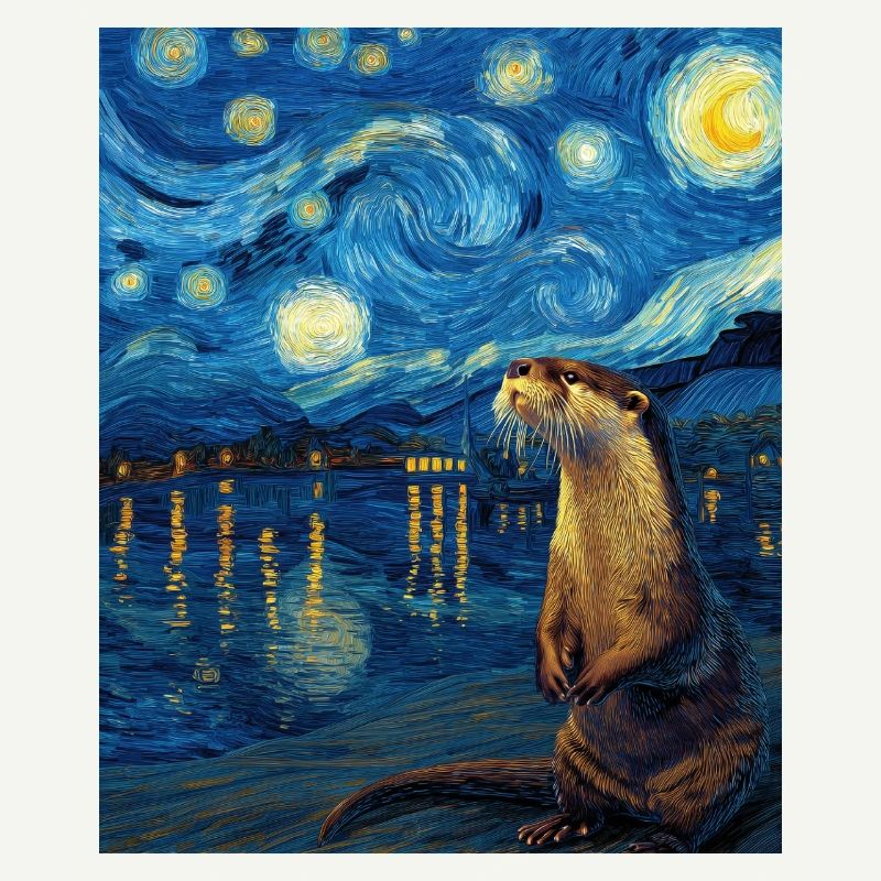 Otter Van Gogh