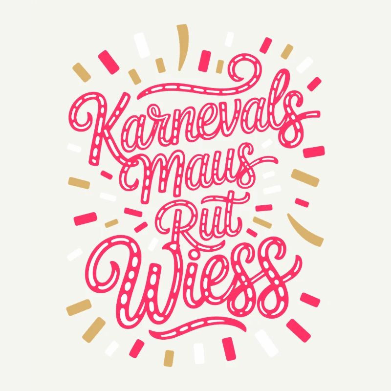 Karnevalsmaus Rut Wiess Köln Kölner Karneval Maus