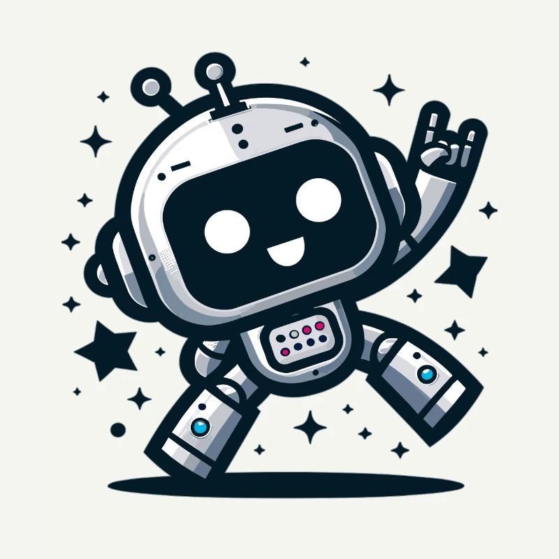 Robot dance in the stardust