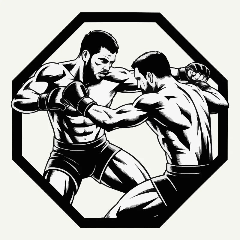 Octogone Fighters MMA Battle