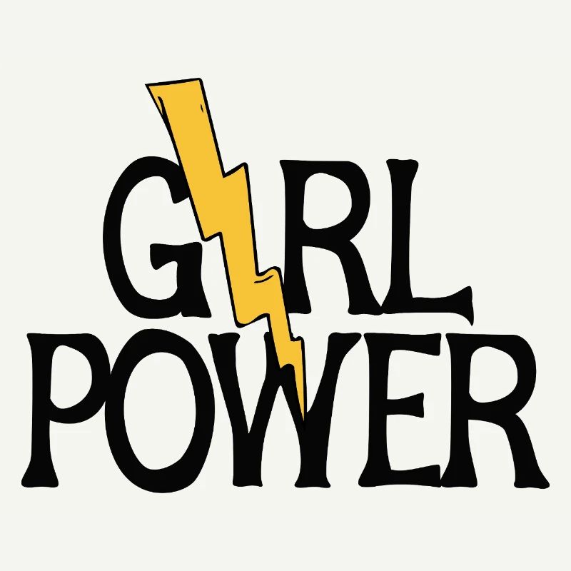 Blitz-Mädchen-Power