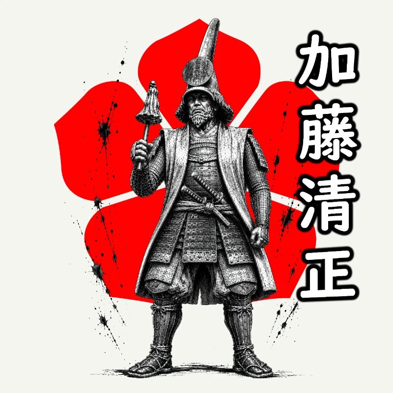 Kato Kiyomasa, daimyo de la période Sengoku, Japon