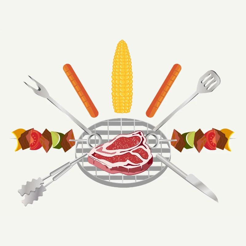 BBQ Illustration – BBQ for Real Guys