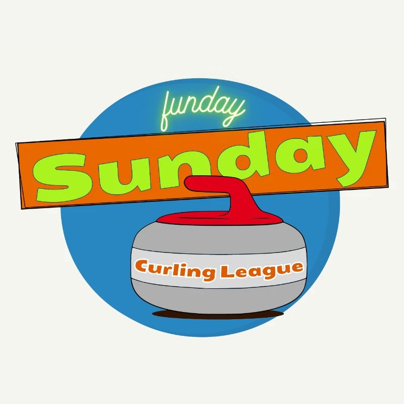 Conception de la ligue de curling Sunday Funday
