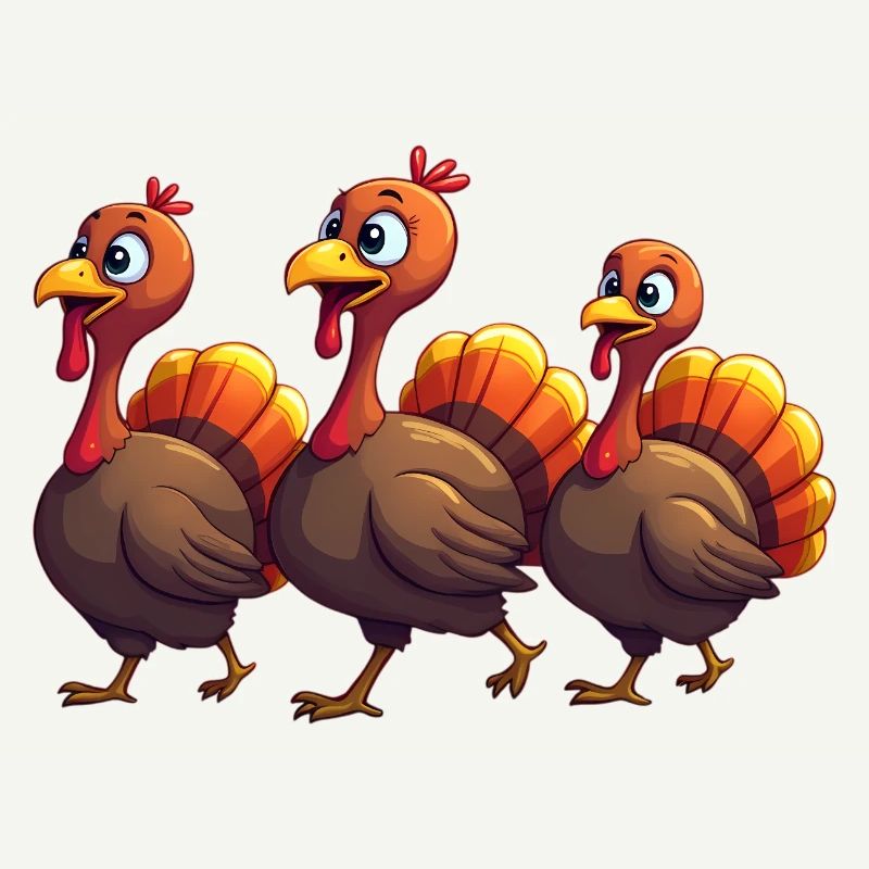Bébé dinde de Thanksgiving