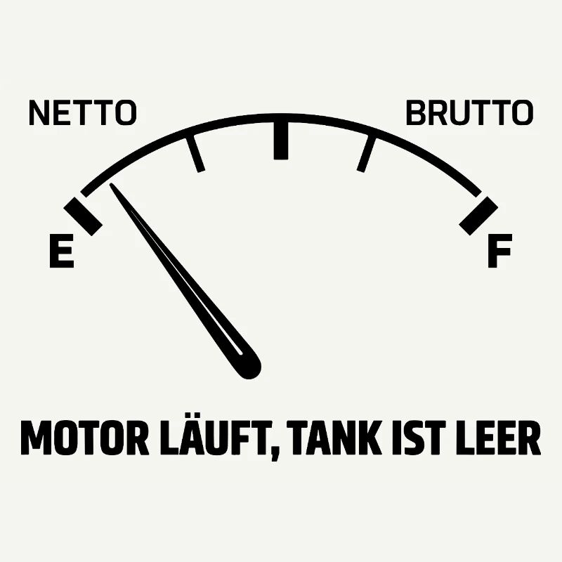 Engine runs tank empty