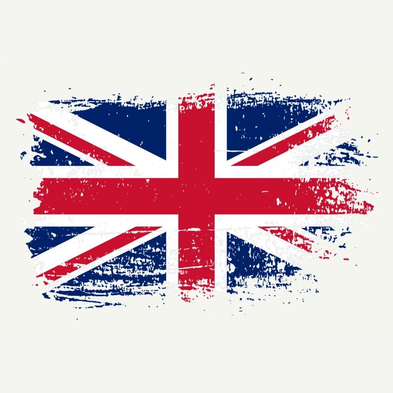 Distressed Union Jack Grunge