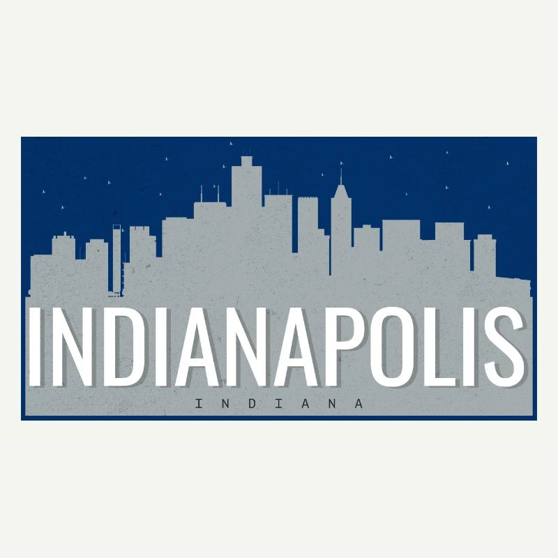 Indianapolis Skyline Night
