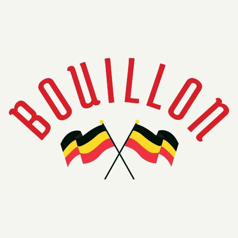 Emblème des drapeaux belges croisés de Bouillon
