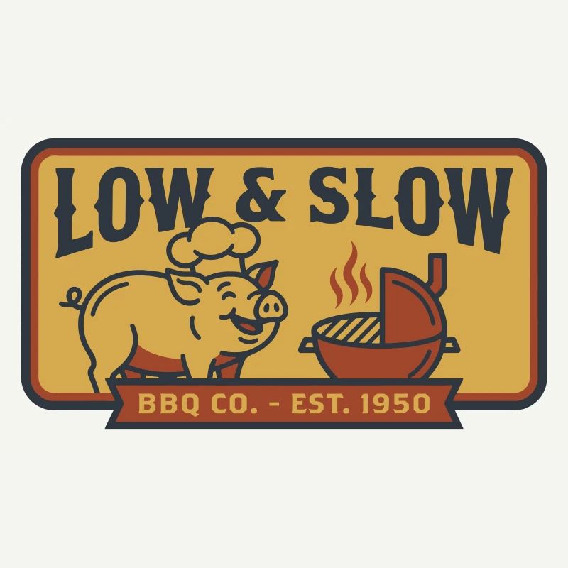 Cuisson Lente et Douce Cochon Pitmaster Barbecue