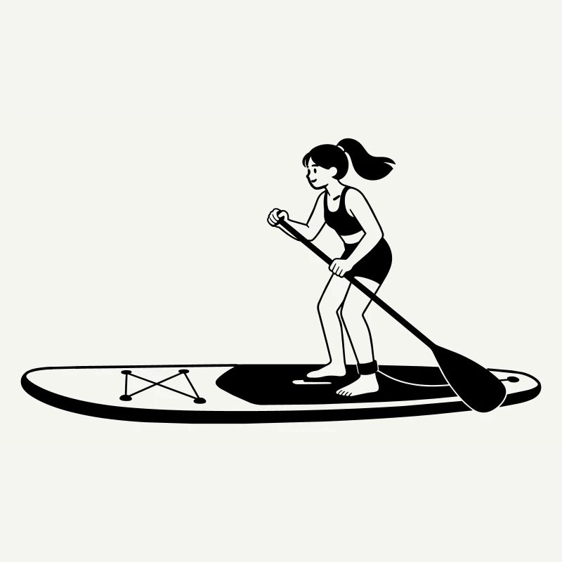 Paddleboard debout