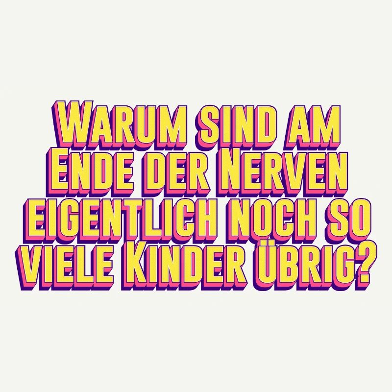 Warum sind am Ende der Nerven eigentlich noch...