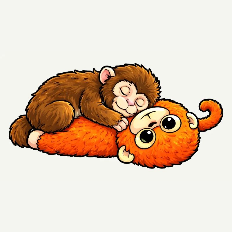 Bébé Singe Coup de Poing