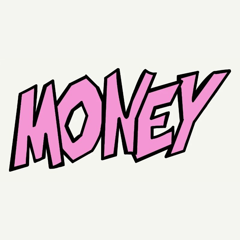 Illustration d’argent avec une typographie vive