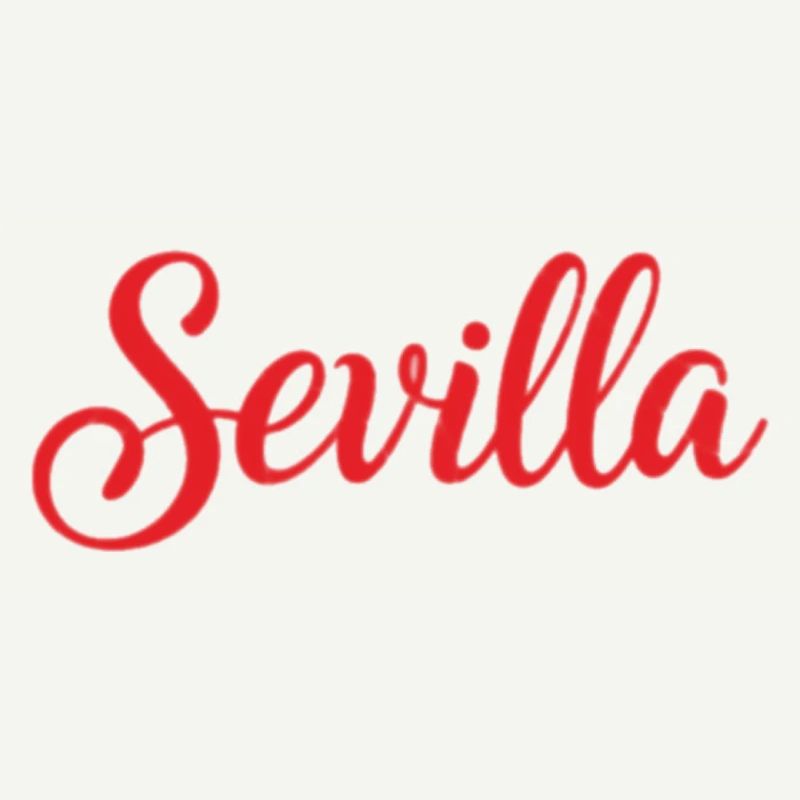 Sevilla Script Rot Pinsel