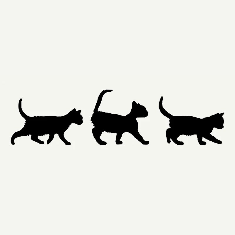 Logo trio de chats