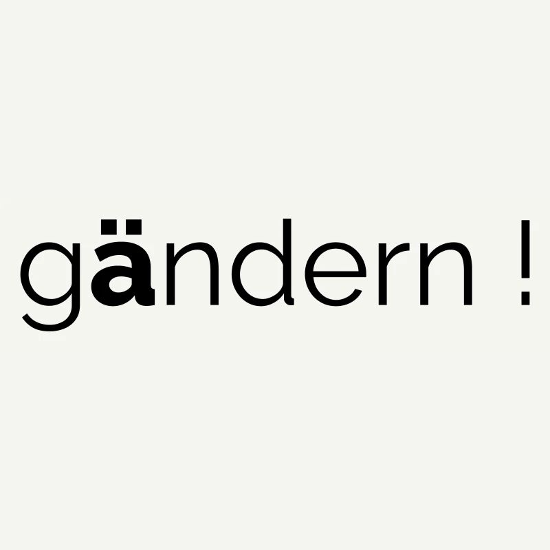 gendern aendern