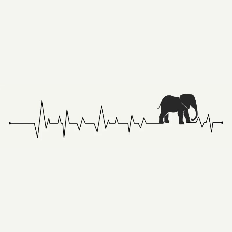 Silhouette d’éléphant : Floraison nocturne