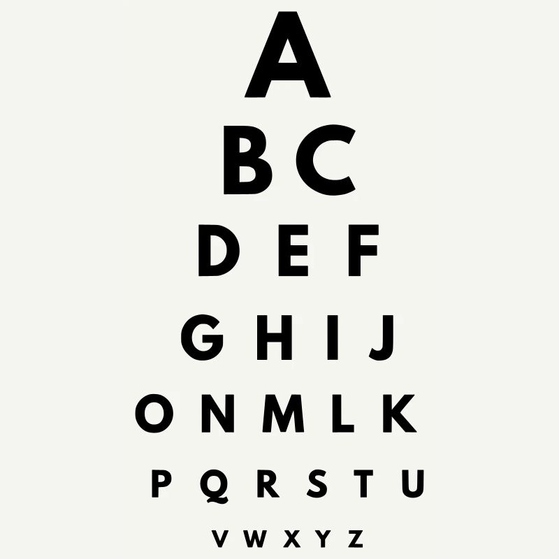 Vision test