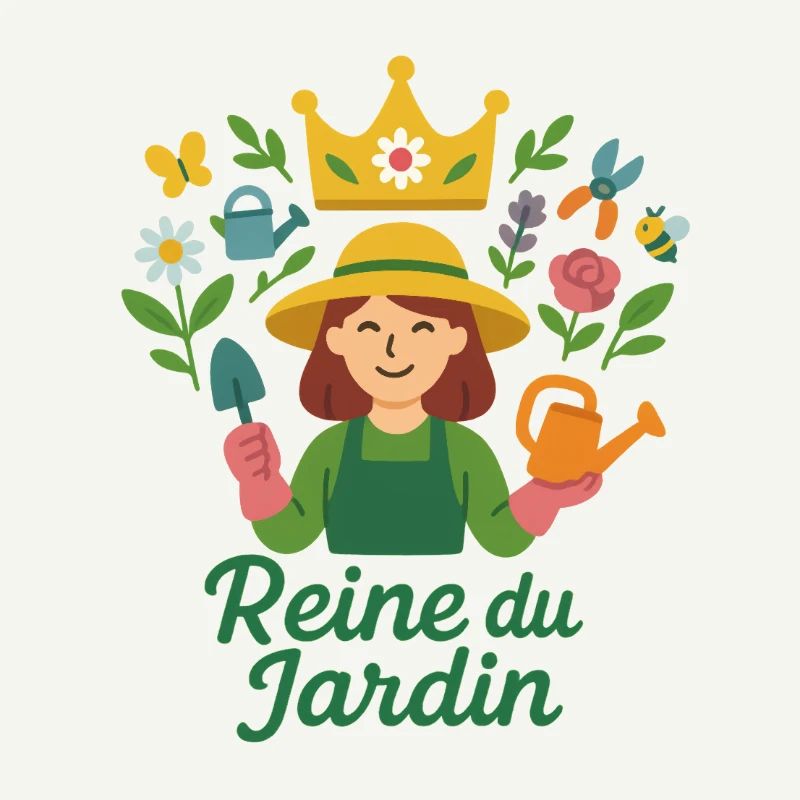 Reine du jardin