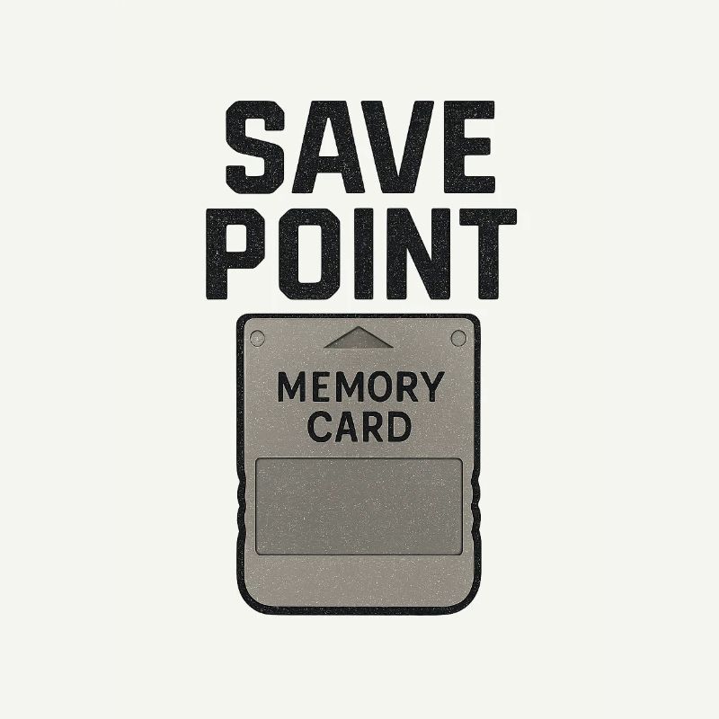 Memory Card Save Point Graphic Tee