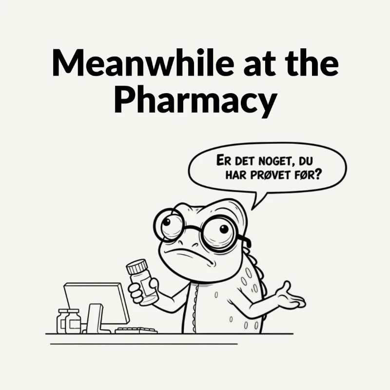Fun design for the pharmacist and the pharmaconomist