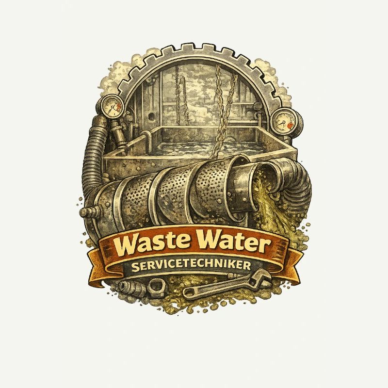 Waste Water Service-Techniker Steampunk