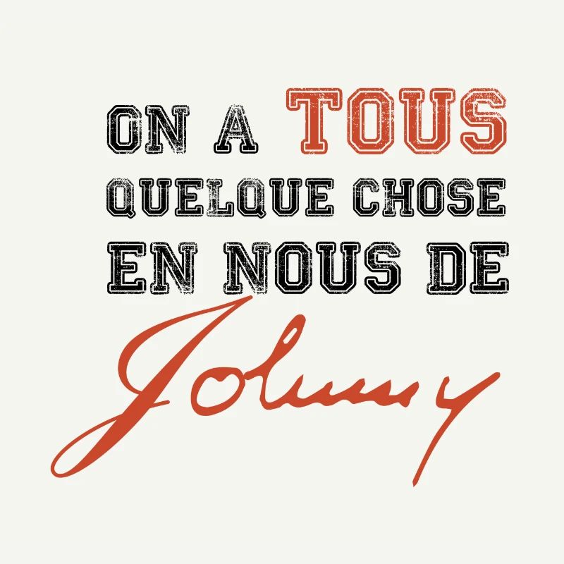 Objet johnny hallyday - Quelque chose de Johnny