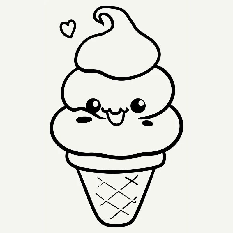 Eis Comic Stil